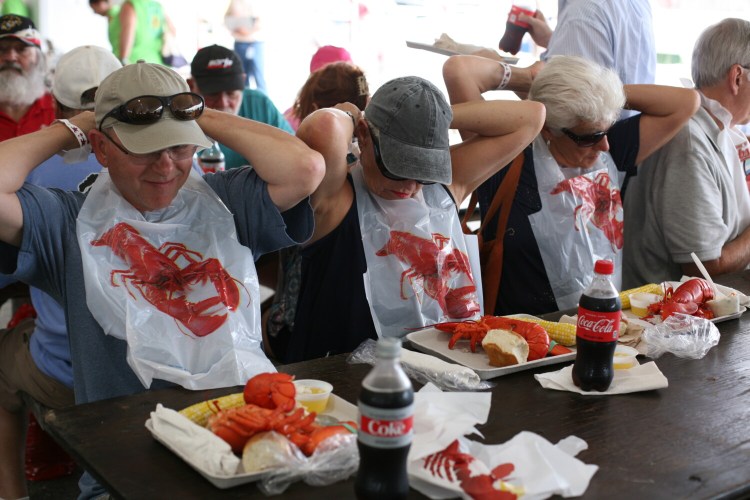 There are plenty of chances to chow down at the Maine Lobster Festival in Rockland. 