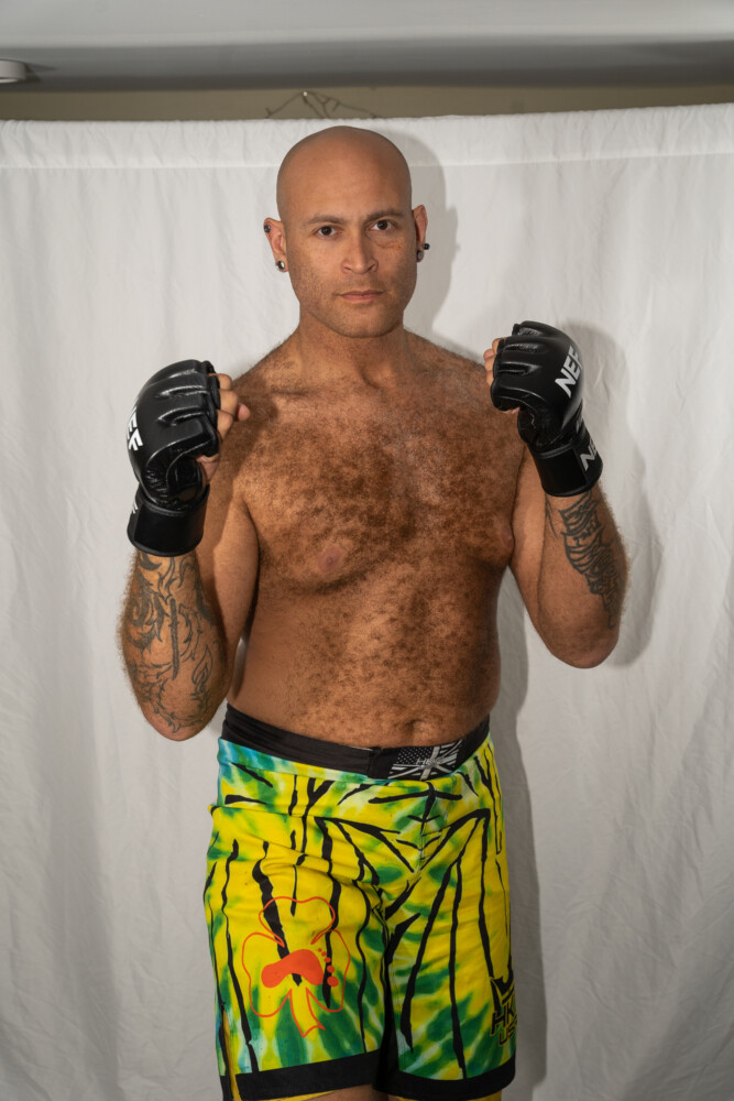 Ras Hylton of South Portland is a heavyweight MMA fighter.