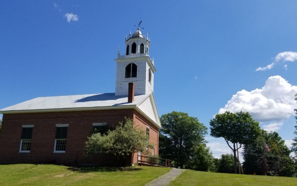 New Vineyard couple high bidders for New Sharon Congregational Church