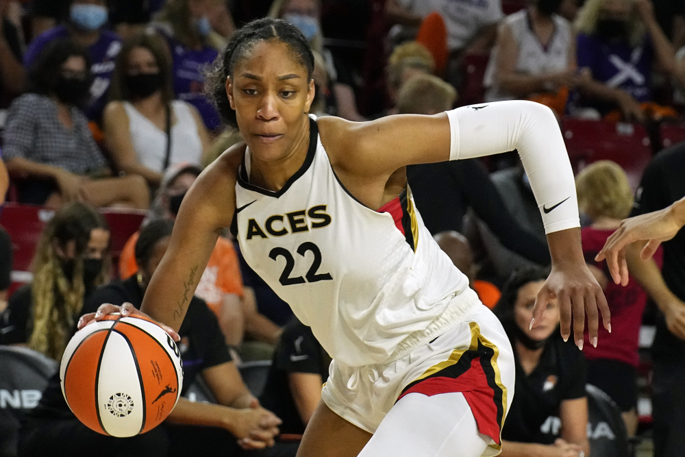 Former Gamecock A'ja Wilson leads Las Vegas Aces to WNBA title