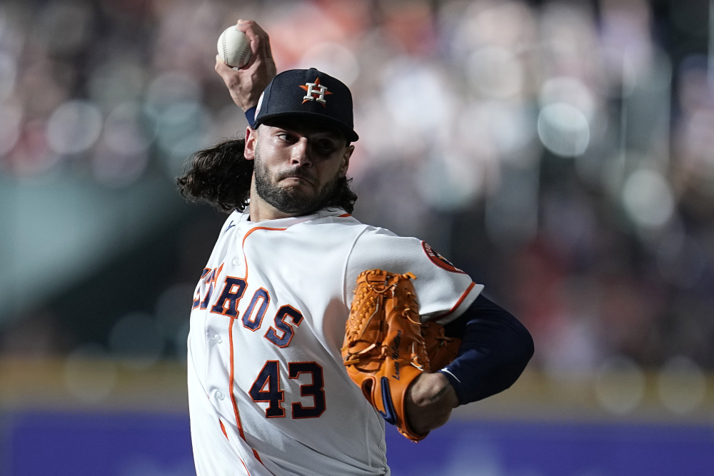 World Series: Houston's Game 3 starter wears his love of city on his sleeve
