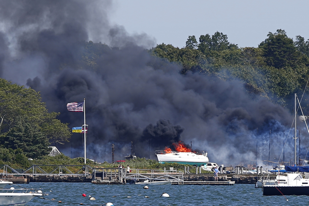 Boatyard Fire