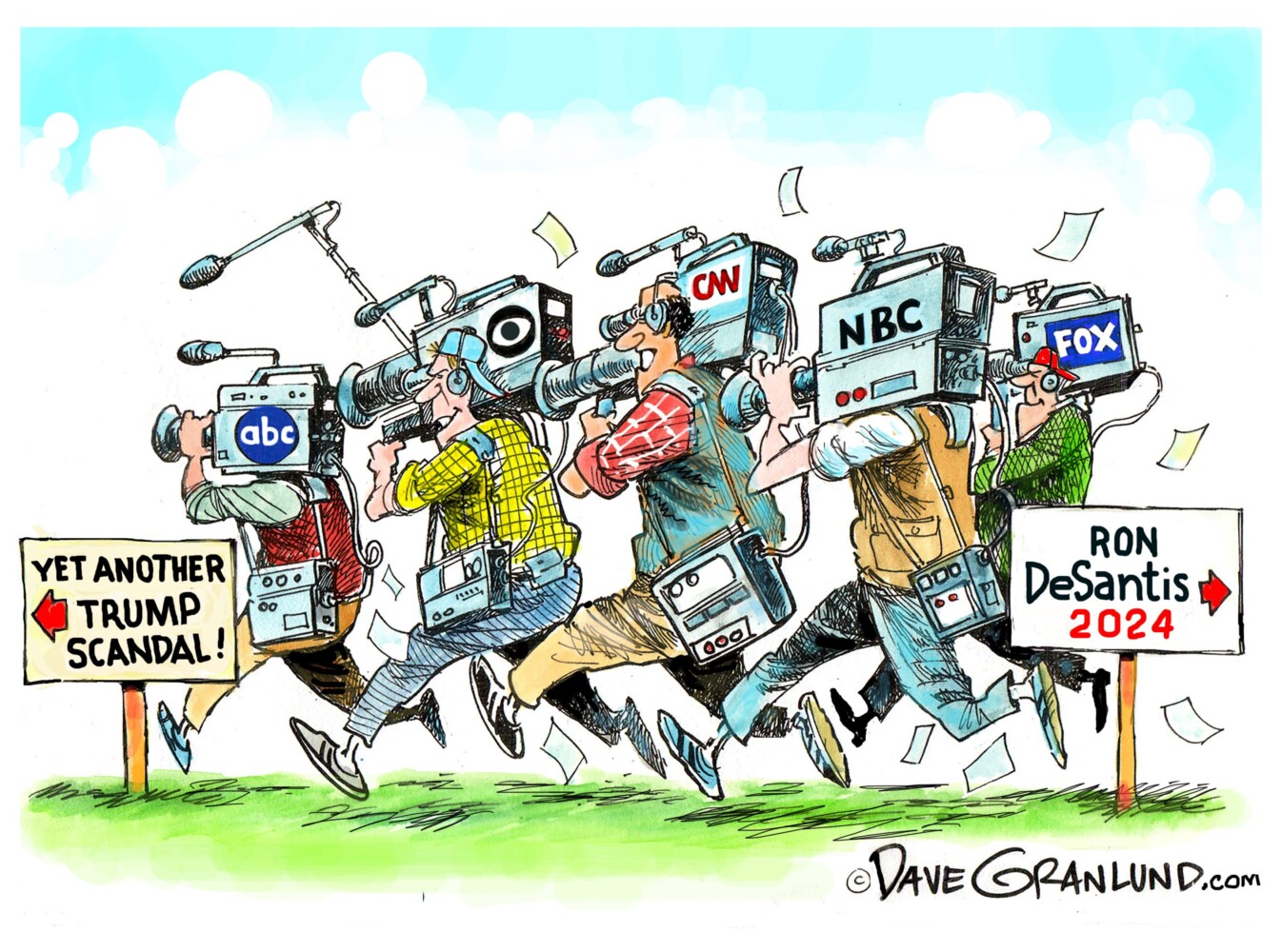 recent political cartoons 2022 august