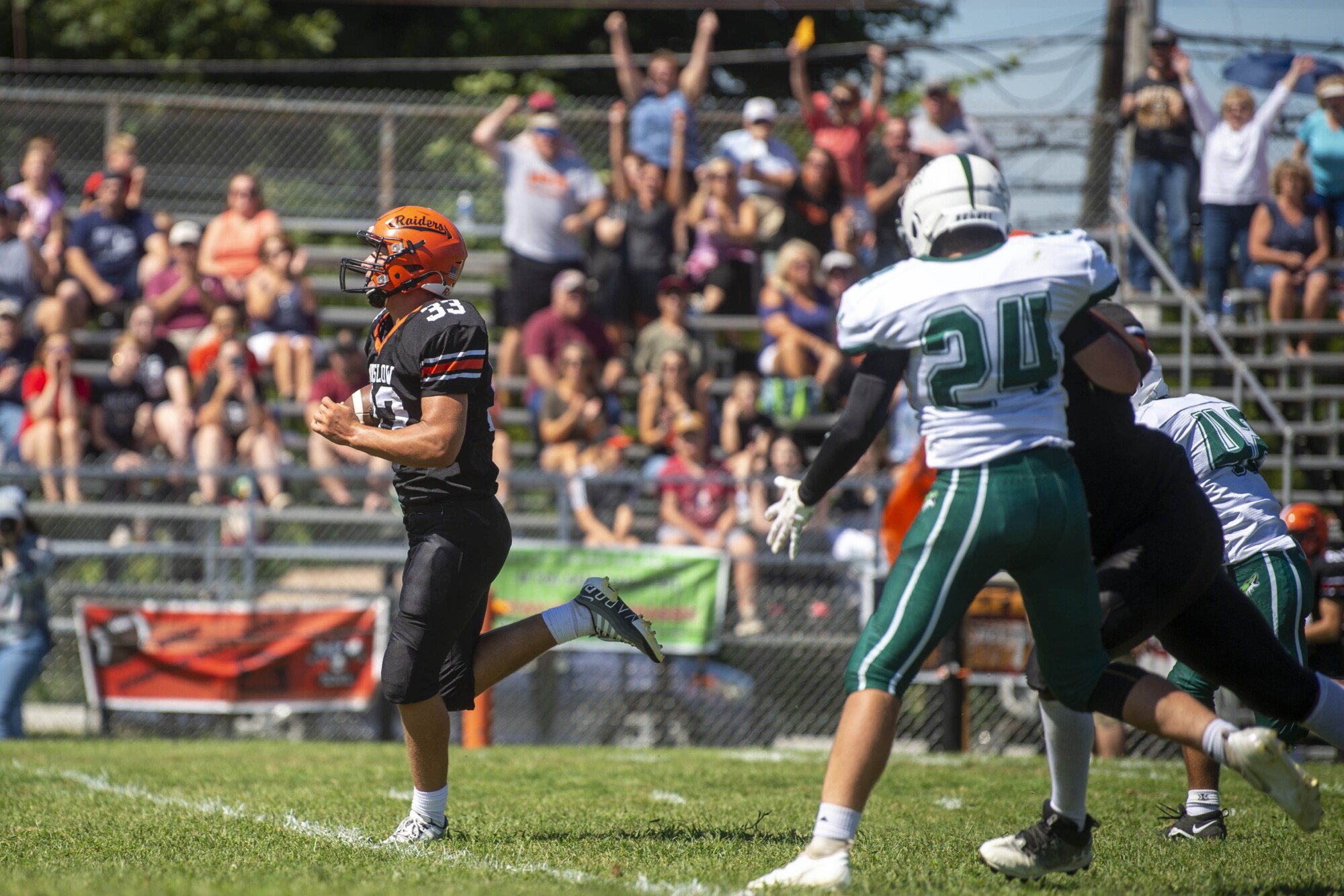 Football Inspired Winslow upends Old Town in first game of new era