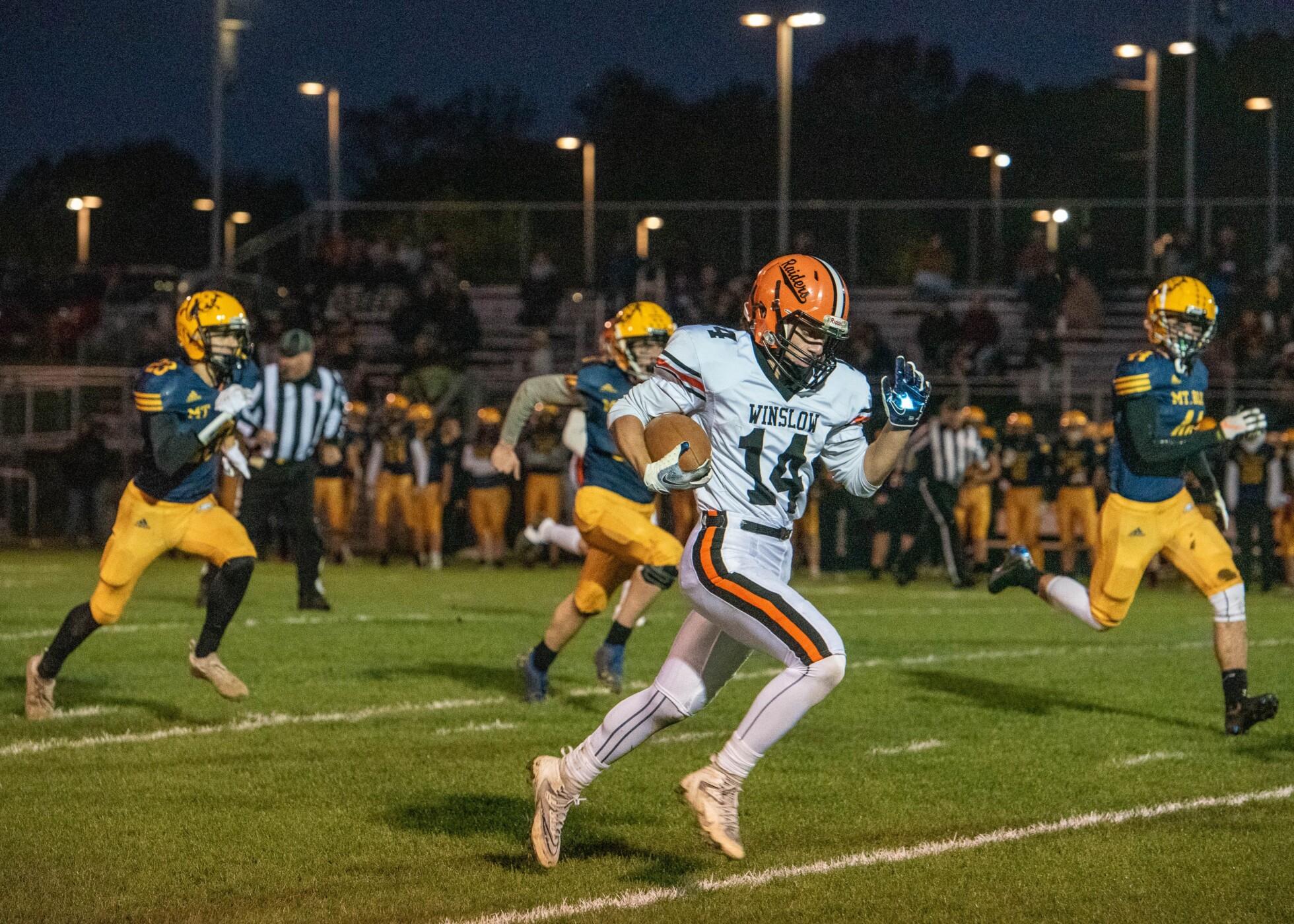 Winslow at Mt. Blue football Lewiston Sun Journal