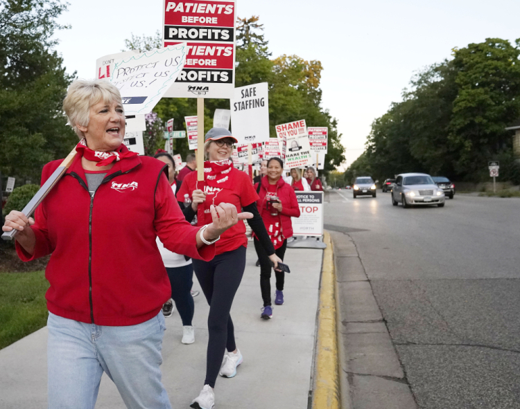Nurses Strike-Minnesota