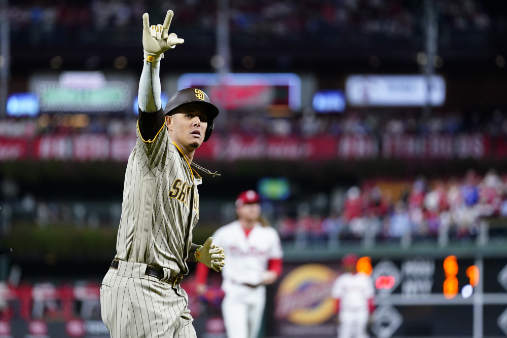 APTOPIX NLCS Padres Phillies Baseball