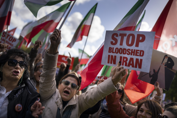 Netherlands Iran Protests