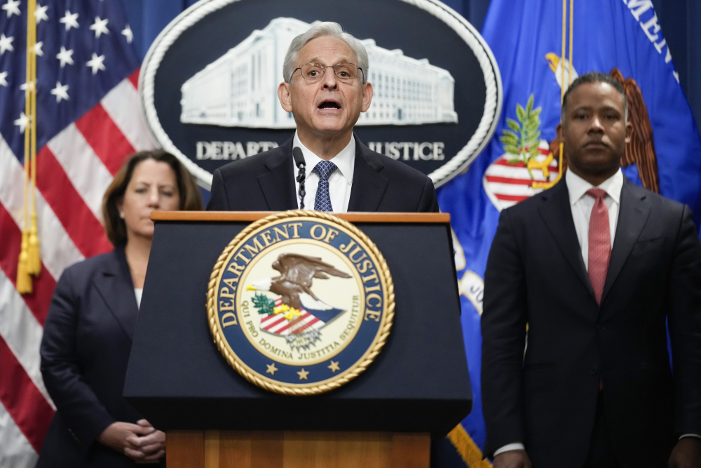 APTOPIX Trump Justice Department