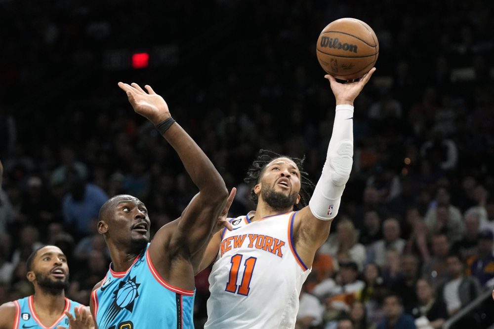 Knicks Suns Basketball