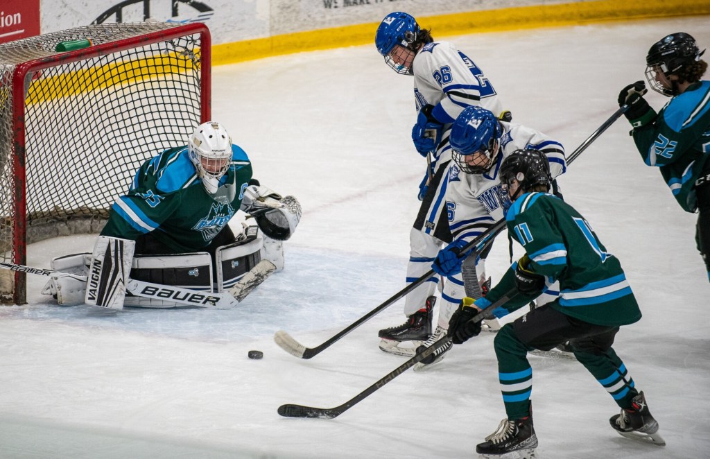The Windham Eagle Sports: Trail Blazers' hockey falls to Lewiston