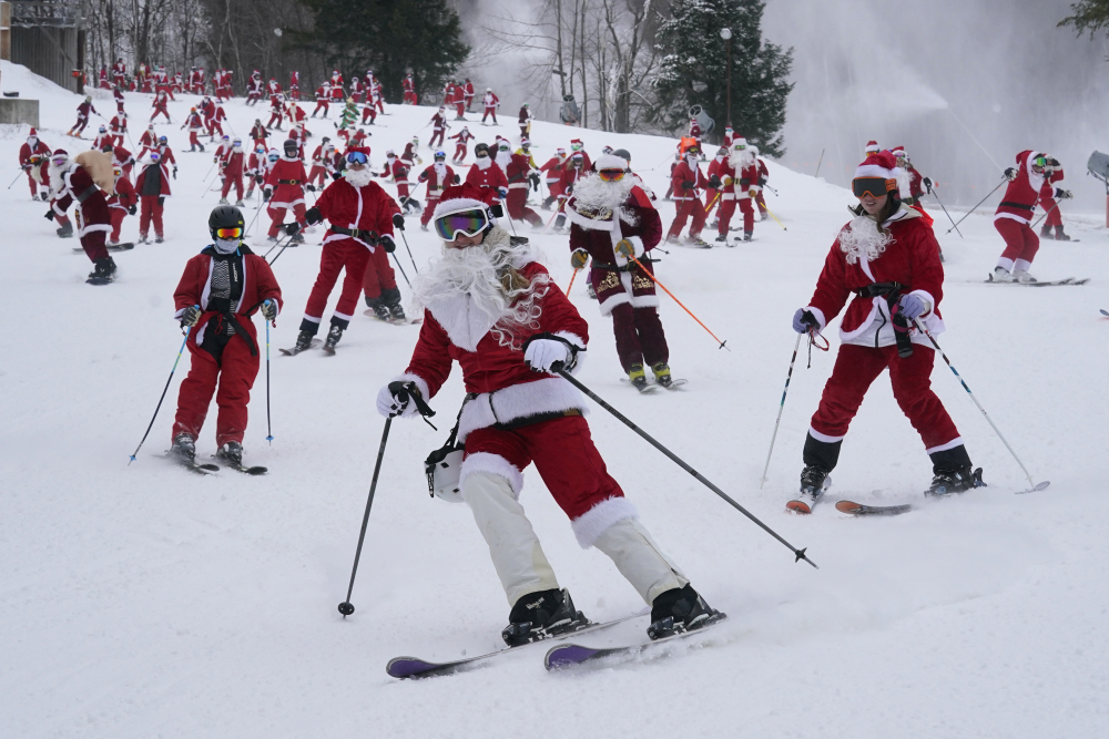 Maine Santa Sunday