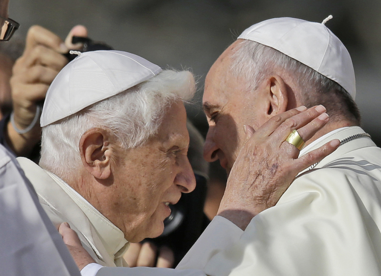 Vatican Obit Benedict XVI Two Popes