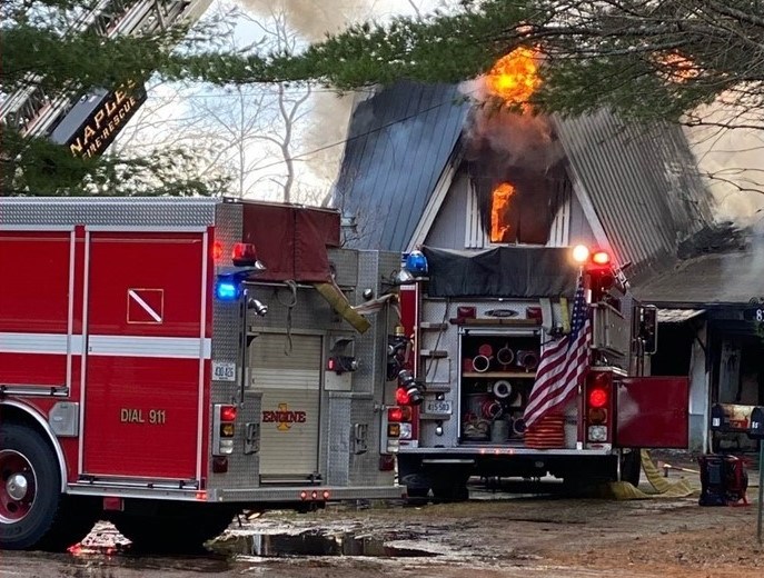 Fire destroys home Thursday in Naples