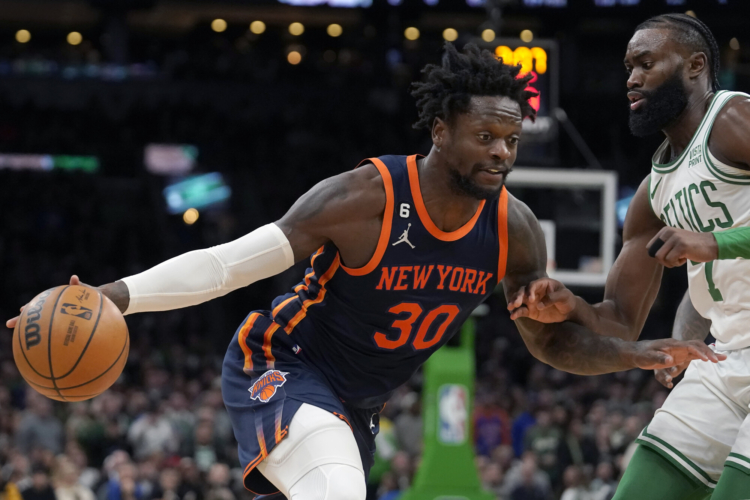 New York Knicks Vs Boston Celtics: Julius Randle, Immanuel