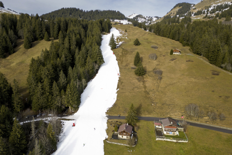 Europe Alps Snow Shortage