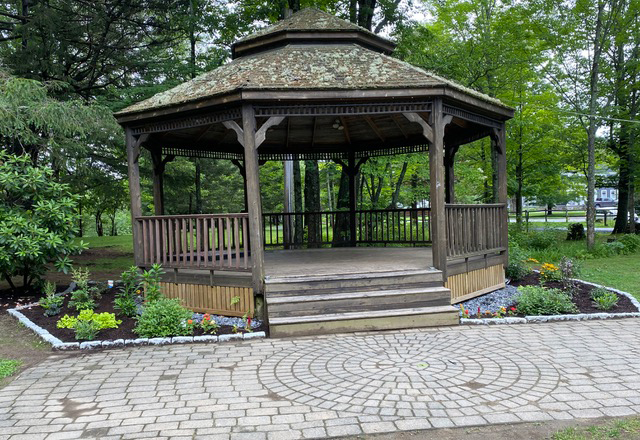 Coburn Park Gazebo Garden Project nearly complete