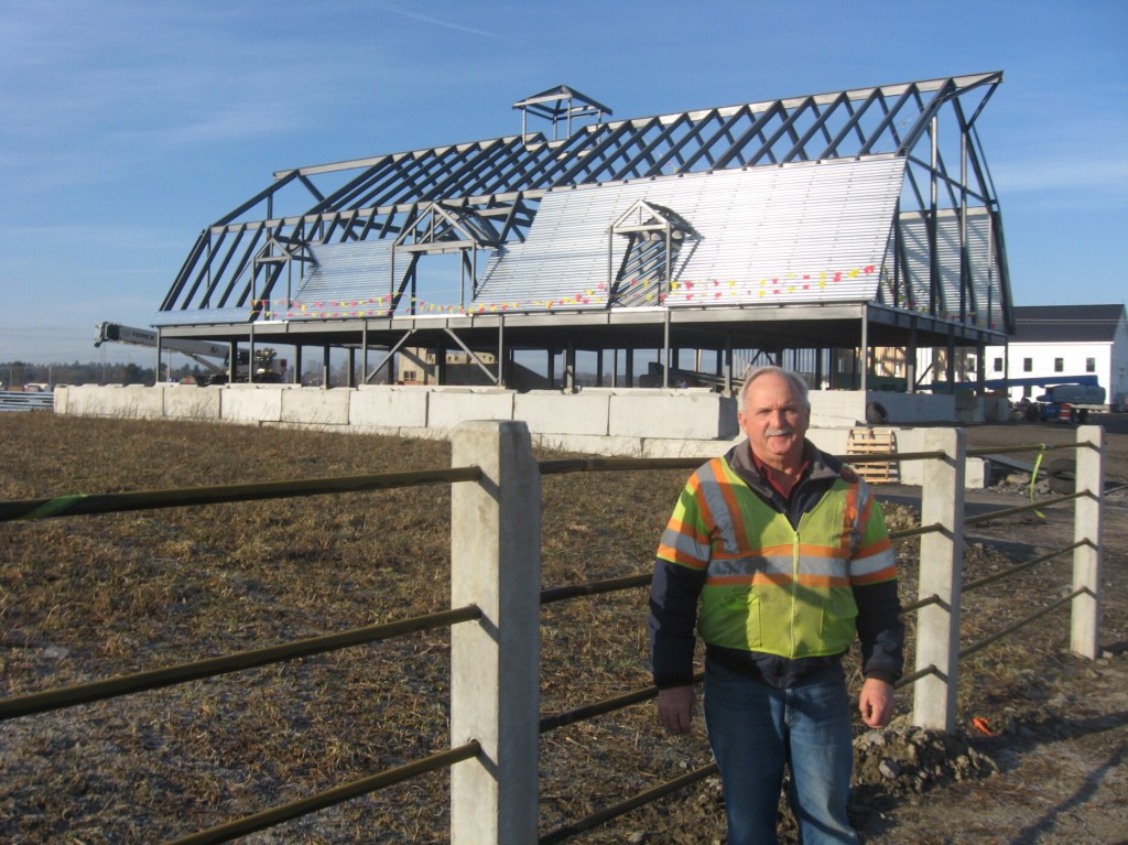 A mix of modern and historic at Cherry Hill Farm in Gorham