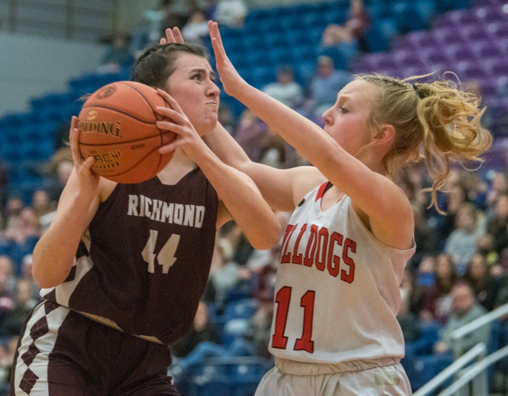 C South girls basketball: Hall-Dale races past Richmond