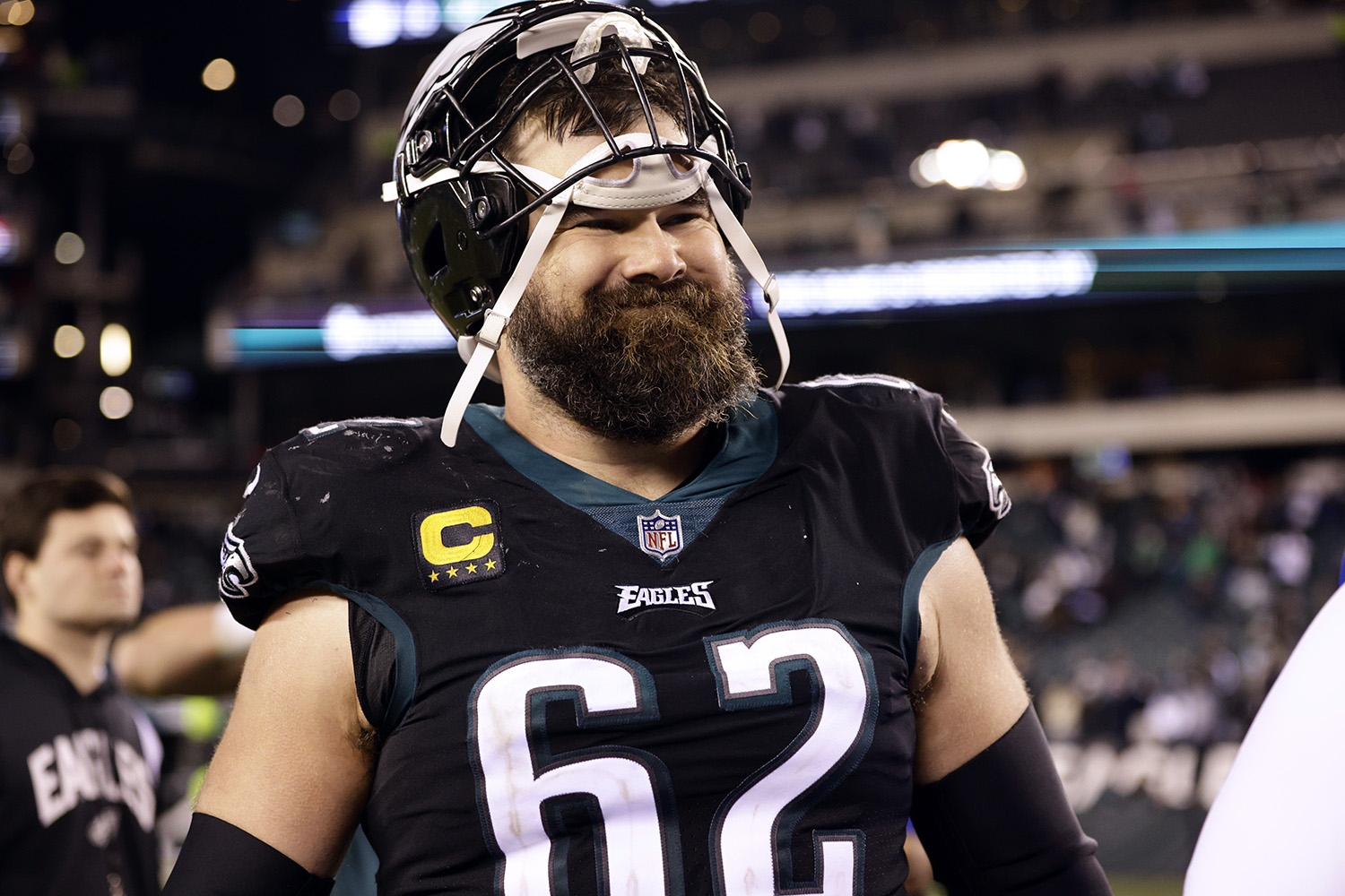 Eagles' Lane Johnson, Landon Dickerson lining up to play Super Bowl