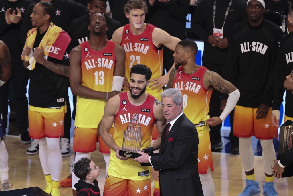 NBA All Star Game Celtics stars Tatum and Brown put on quite a show