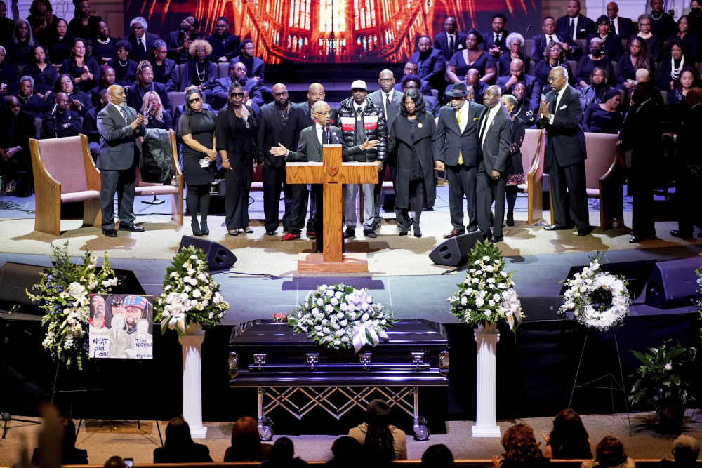 APTOPIX Tyre Nichols Funeral