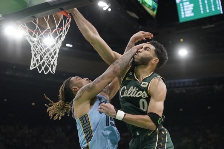 Grizzlies Celtics Basketball