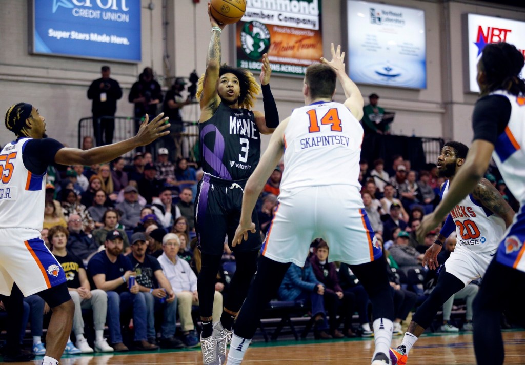 Maine Celtics secure playoff berth, home game with win over Knicks