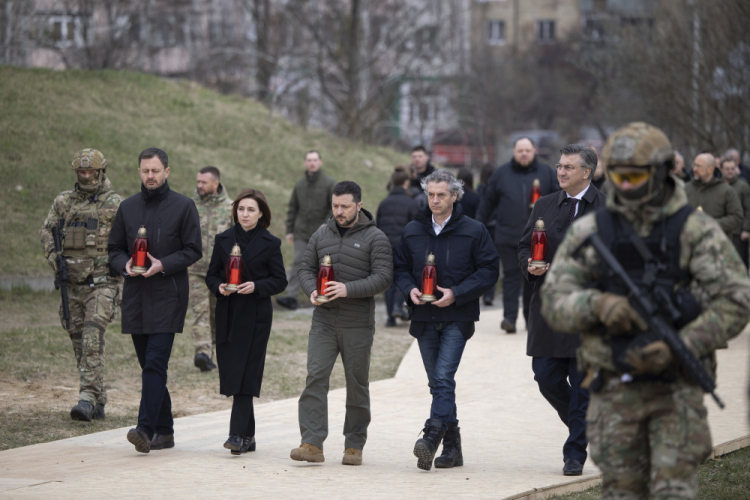 Russia Ukraine War Bucha Anniversary