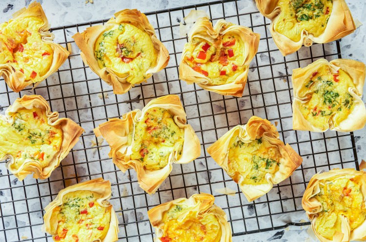 Make mini quiches for a fun, flexible family meal. 