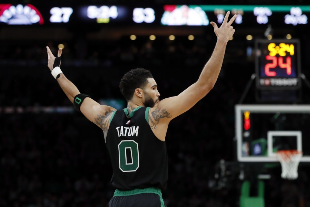 Jayson Tatum Pulled Up To The TD Garden In A Michael Jordan