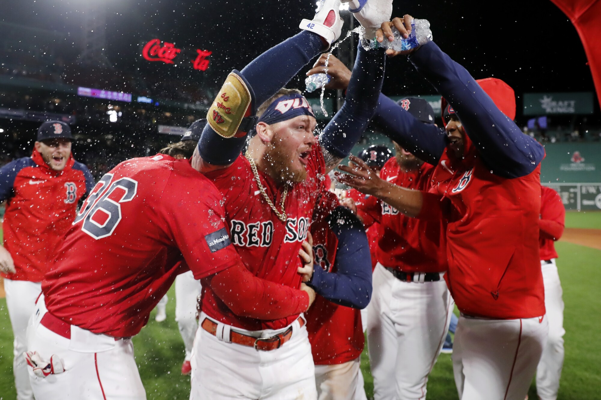 Trevor Story is eager to hit off the wall at Fenway Park, and