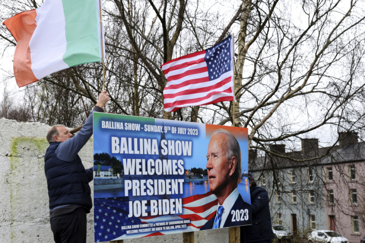 Ireland Biden's Roots