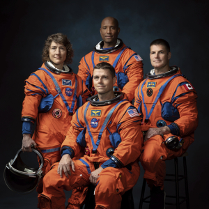 NASA Moon Astronauts
