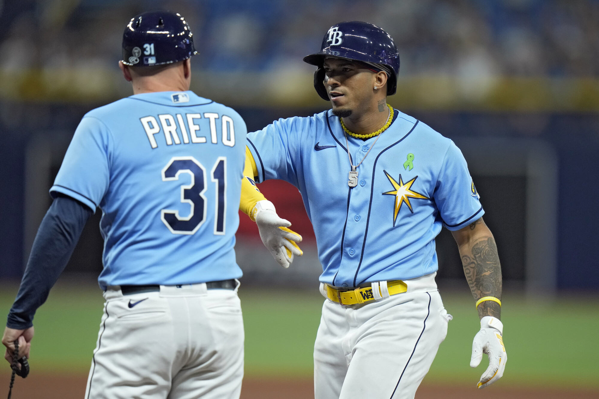 Rays take Round 1 from Pirates in matchup of majors' best