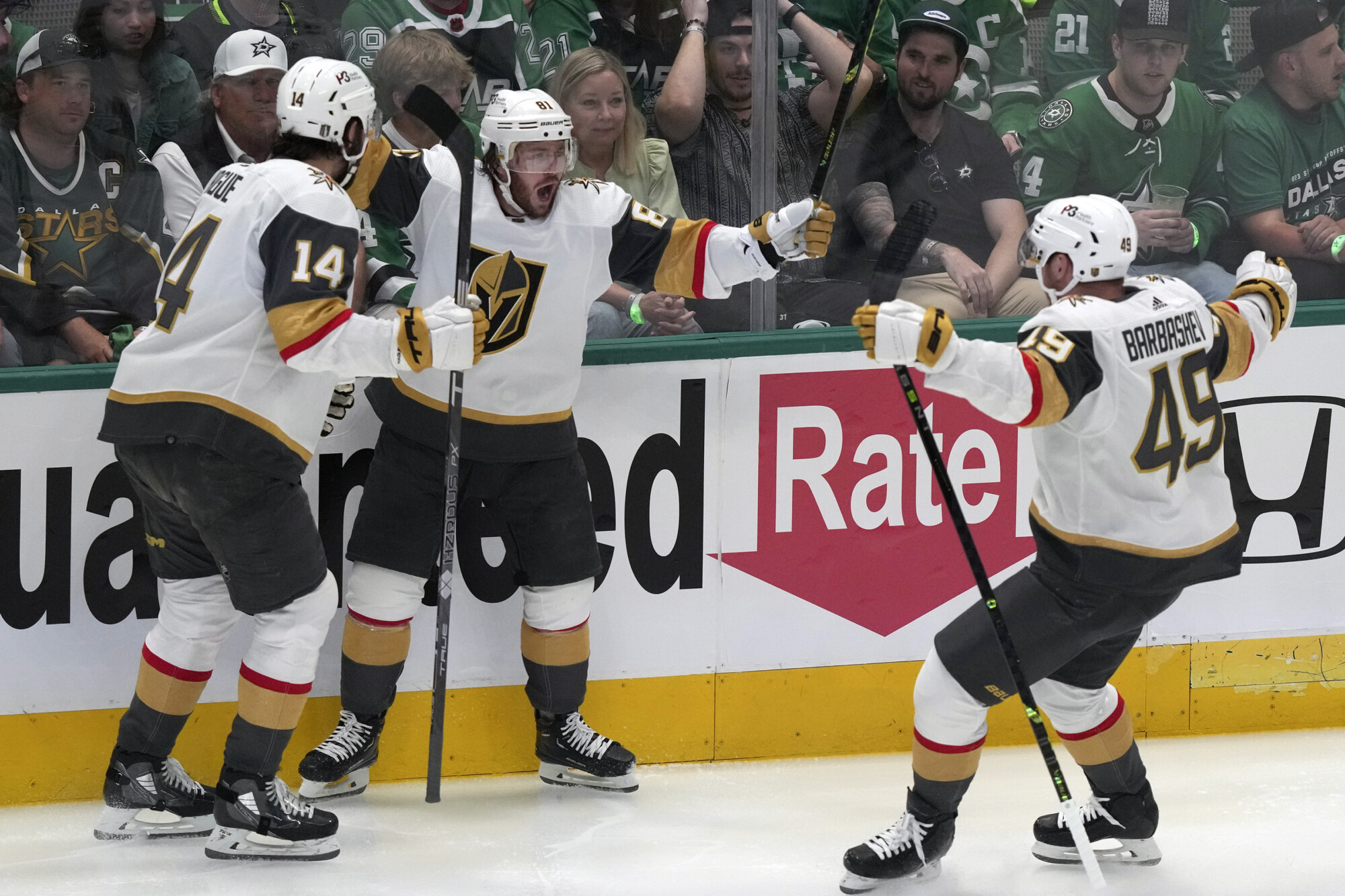 NHL Roundup: Golden Knights Blitz Stars 4-0 For 3-0 Lead In Western ...