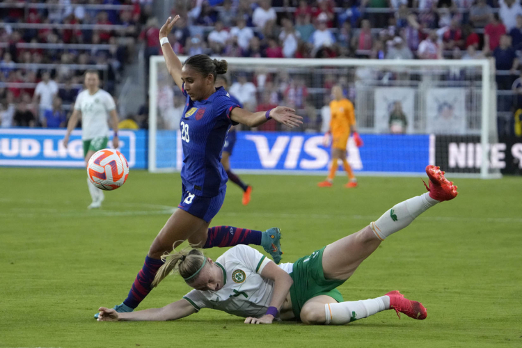 Team USA Women's Tackle fighting for final roster spots