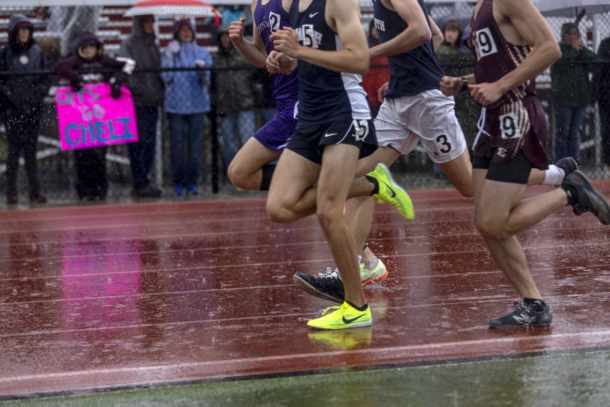 Track And Field: Records Fall At Wet Class B State Meet