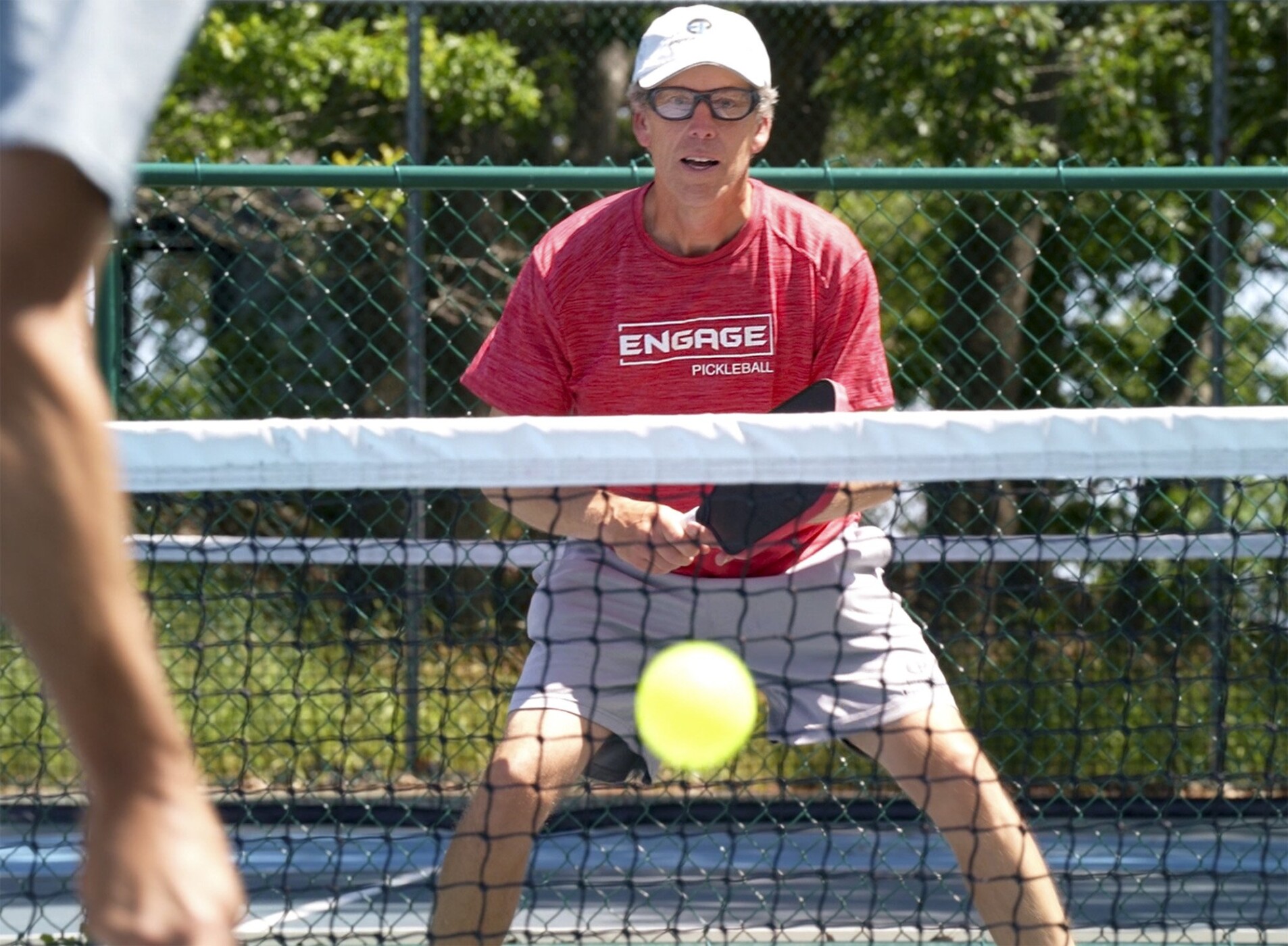 Pickleball players never lose they either win or they learn