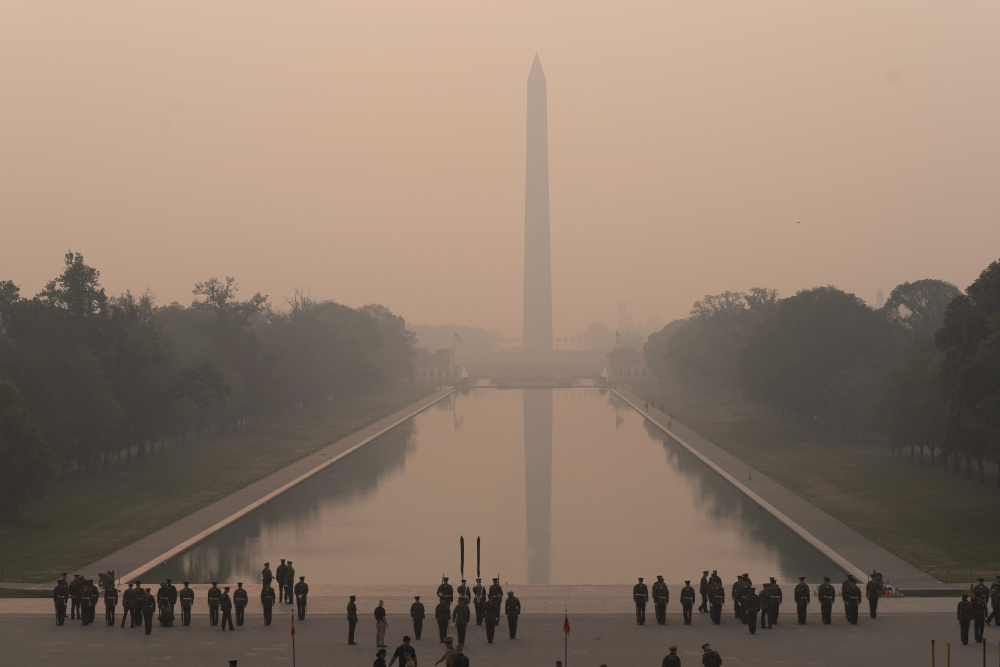 Canada Wildfires Washington