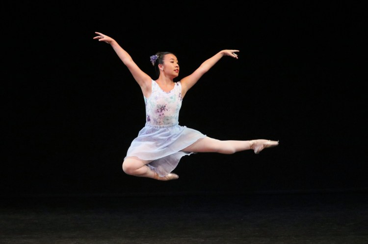Dancer Agnes Norman in the Maine State Ballet program "Dancer's Choice."