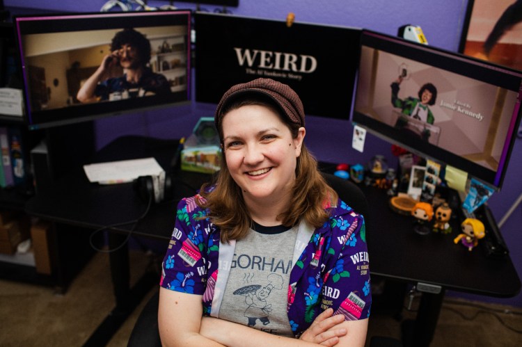 Jamie Kennedy started editing for public access TV in Gorham and now works on major films and TV shows, including "Weird: The Al Yankovic Story." 