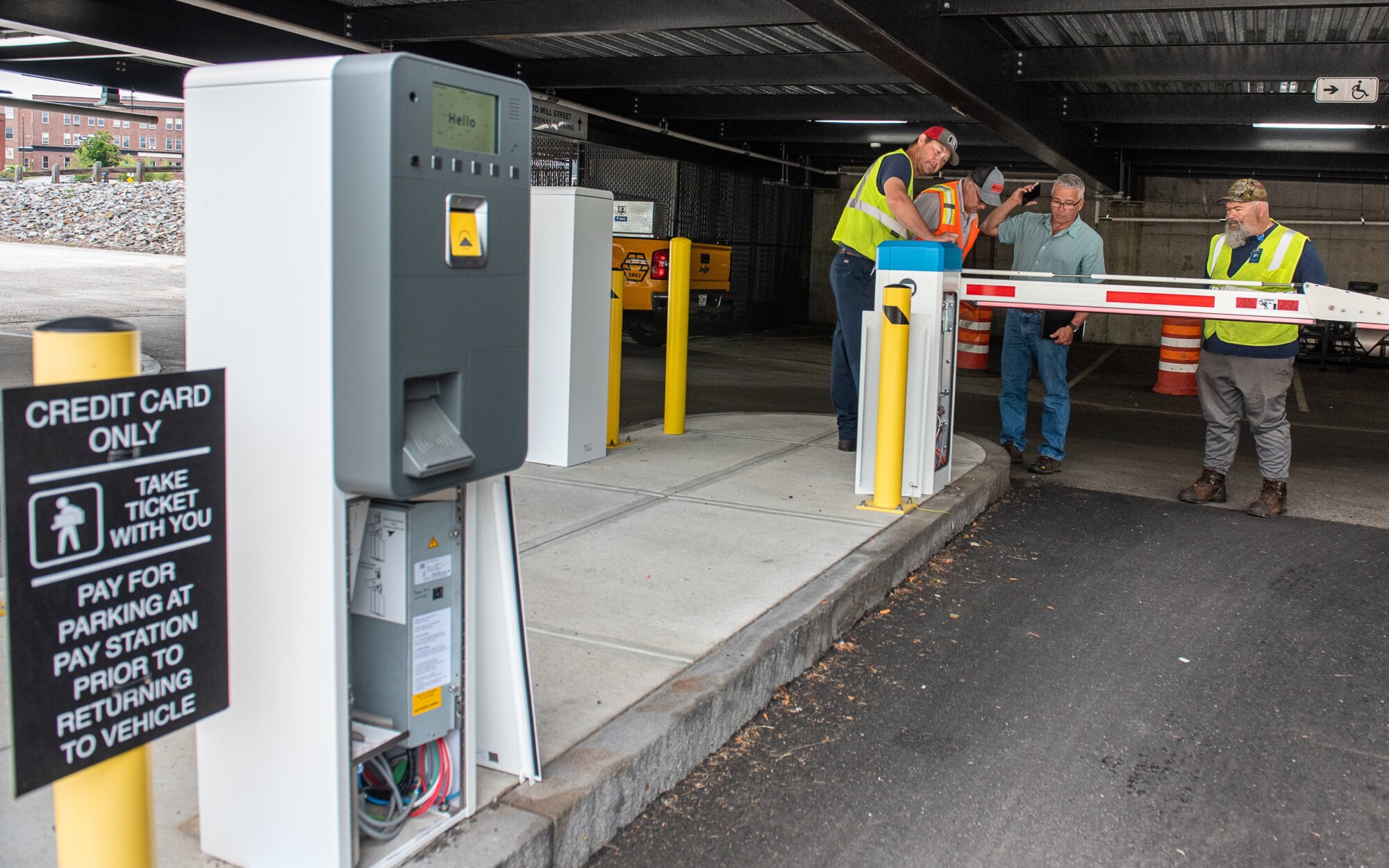 Photo Pay to park returning to Lewiston garages