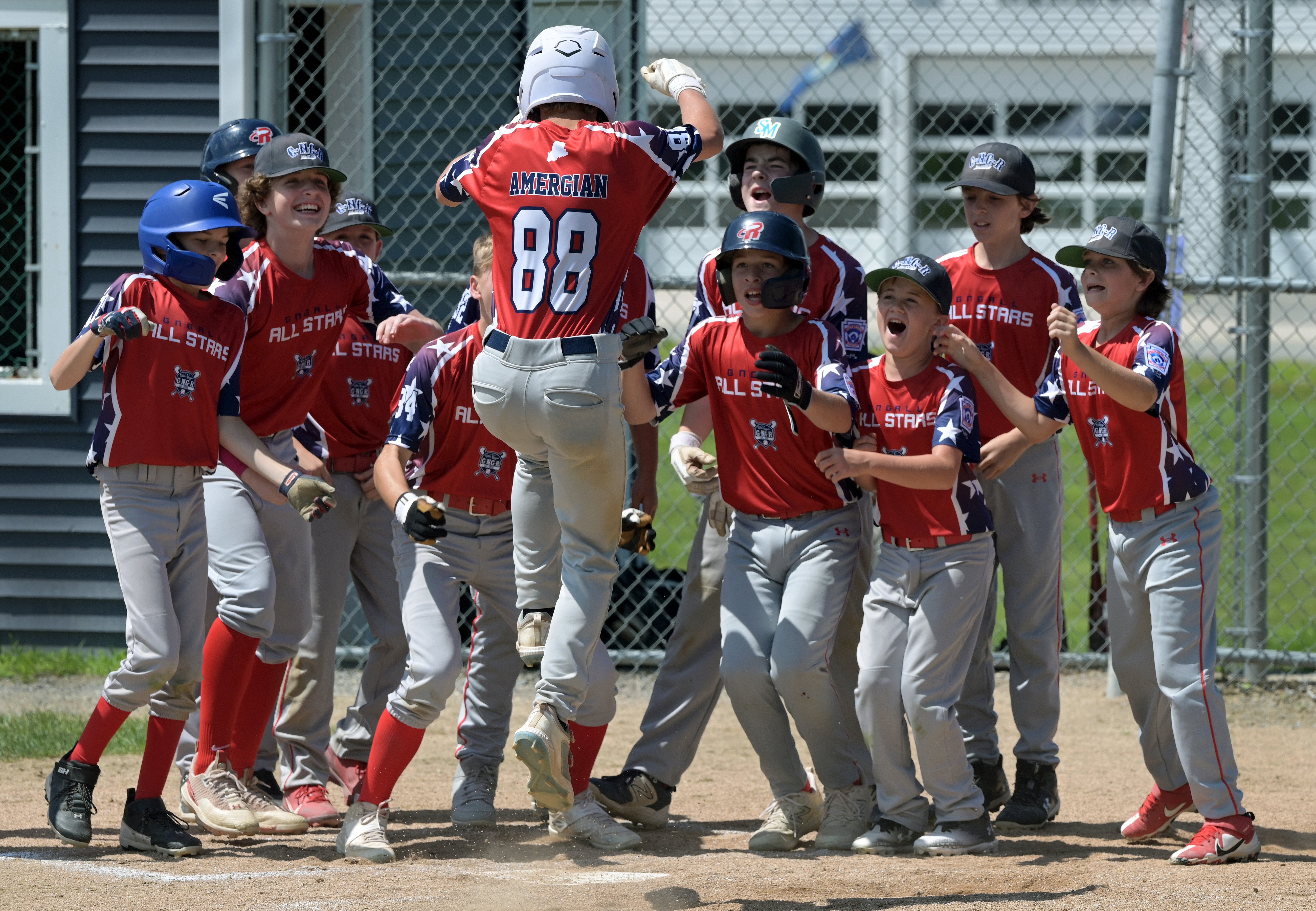 Media loses a close game, 2-1, to Needville in Little League World