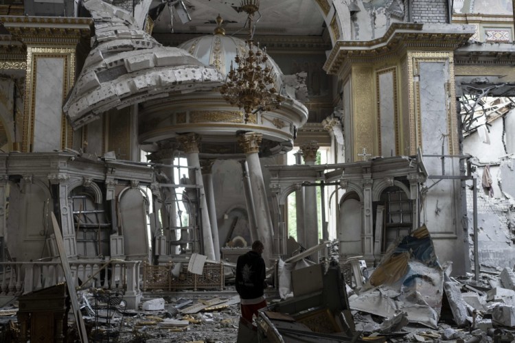 Russia Ukraine War Shattered Odesa