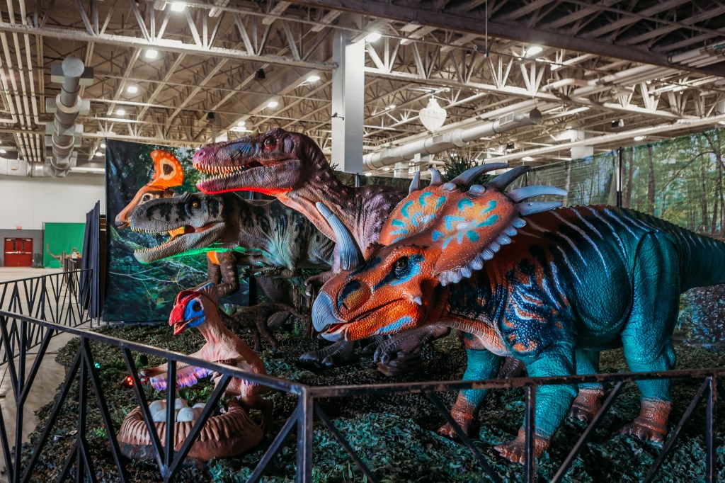 Ride a dinosaur, uncover a fossil and more at Jurassic Quest