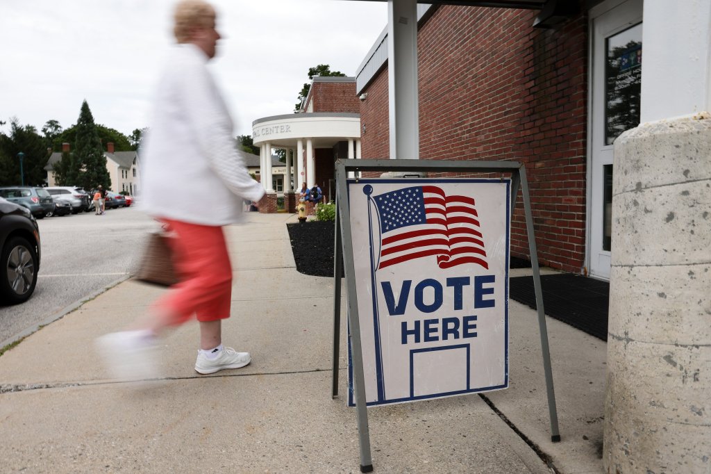 Maine voters will cast ballots in state primaries, school budgets in Tuesday election Photo
