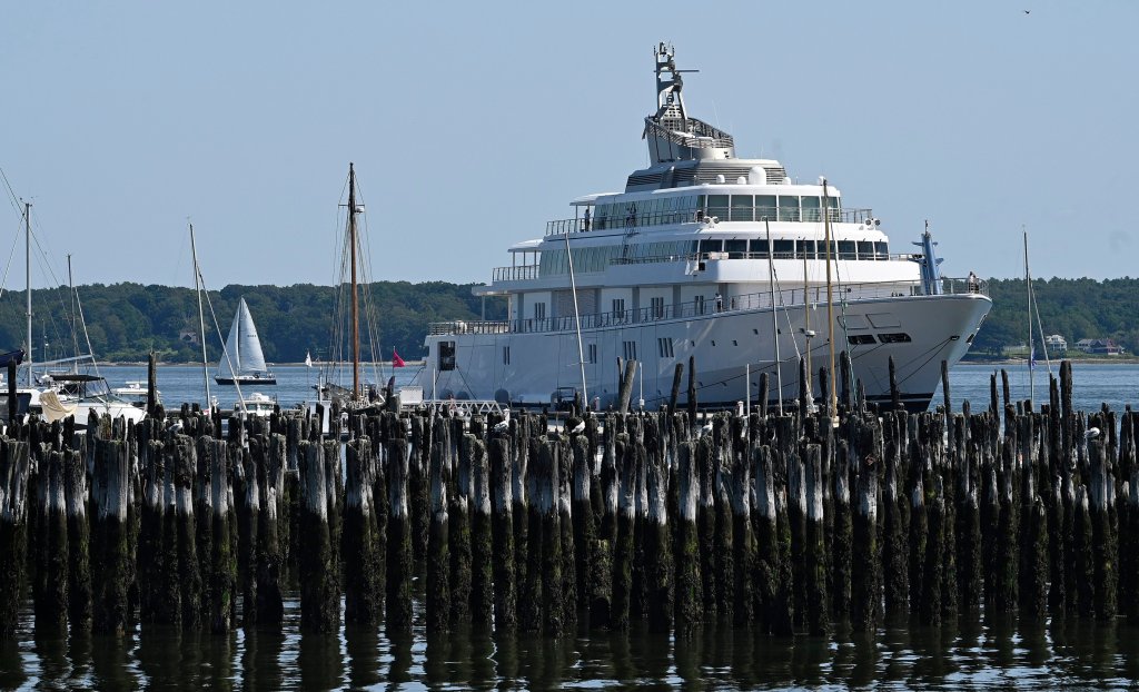 gigayacht portland harbor