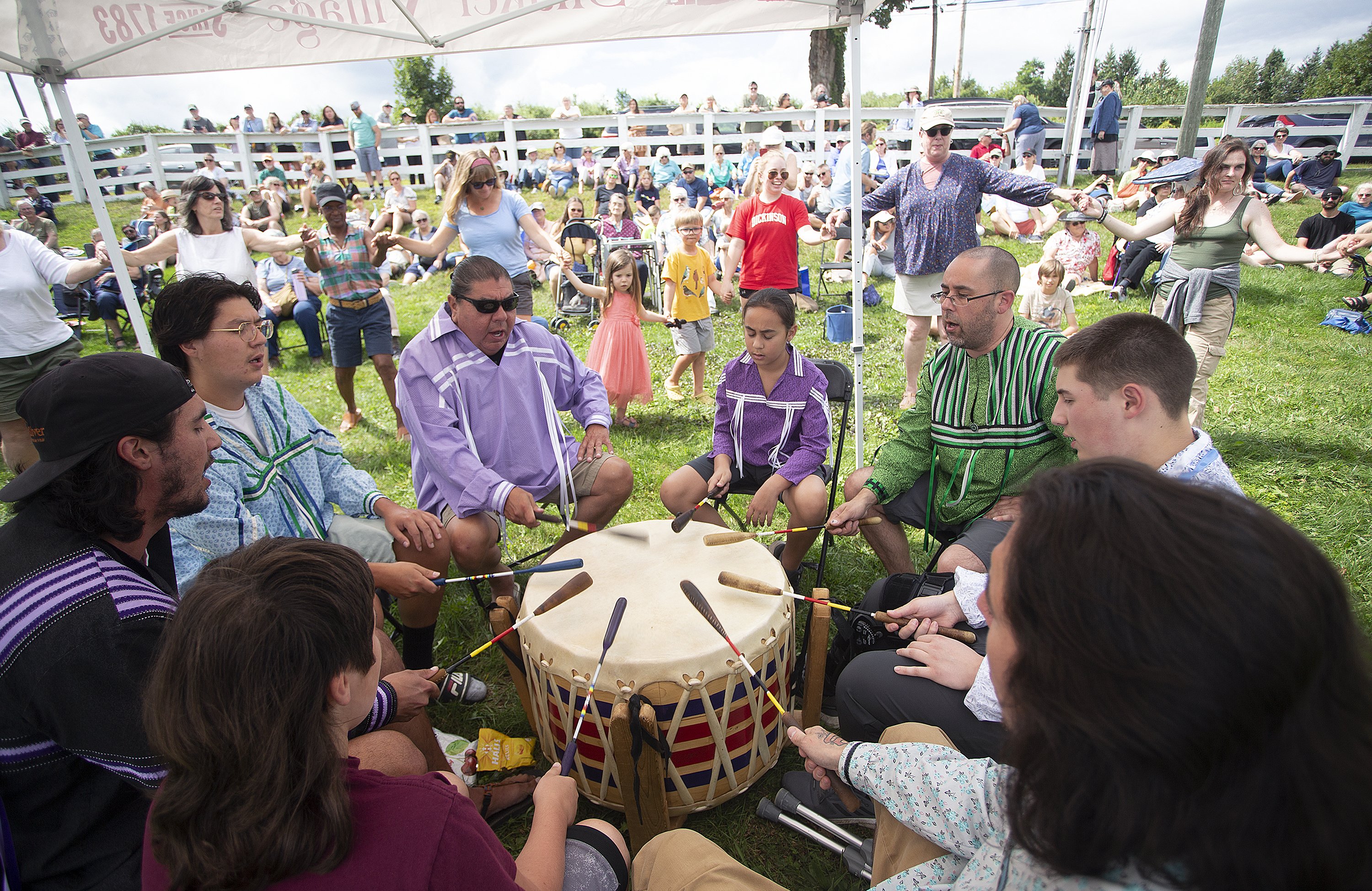 Hundreds join in with joy as Wabanaki Marketplace resumes at