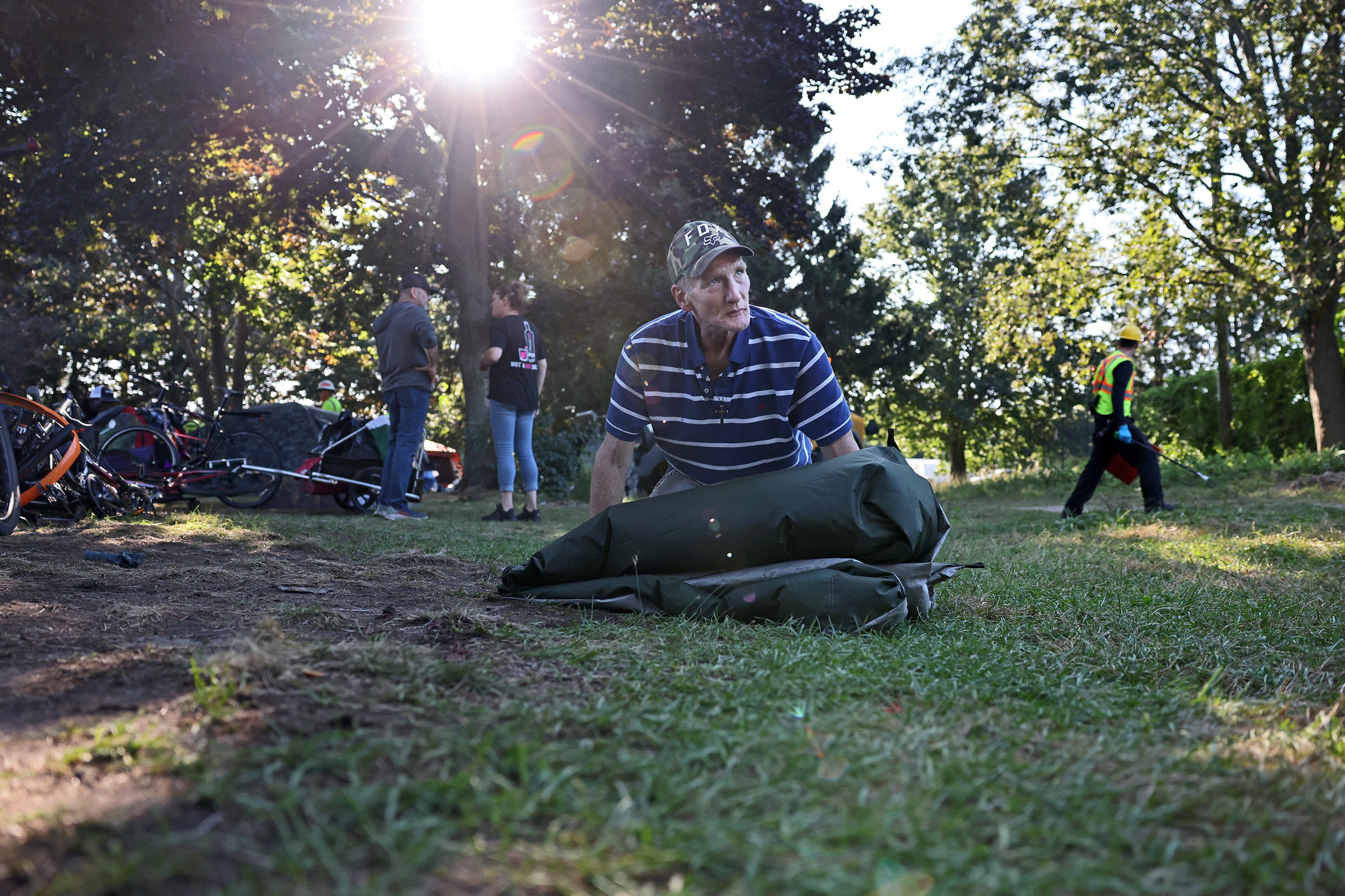 State clears homeless encampment near Deering Oaks in Portland - Vimarsana News